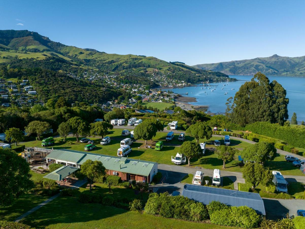 Akaroa Top 10 Holiday Park Exterior photo